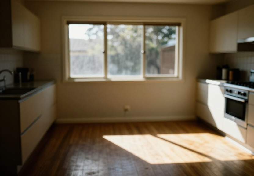 Clean, rodent-free storage area after treatment